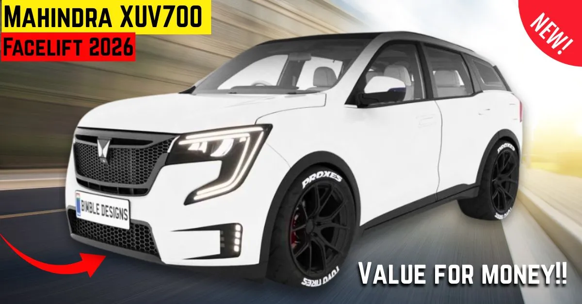 Mahindra XUV700 Facelift 2026