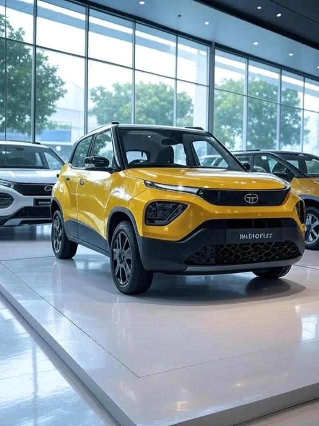 Tata Motors unveils the Punch Facelift SUV, highlighting its design and features in India