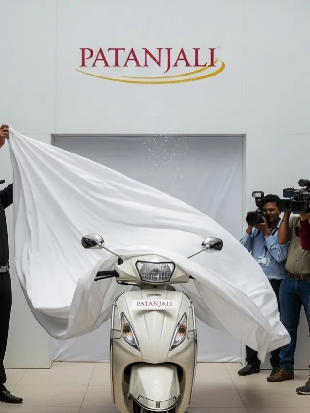 Patanjali Scooty Unveiling Event